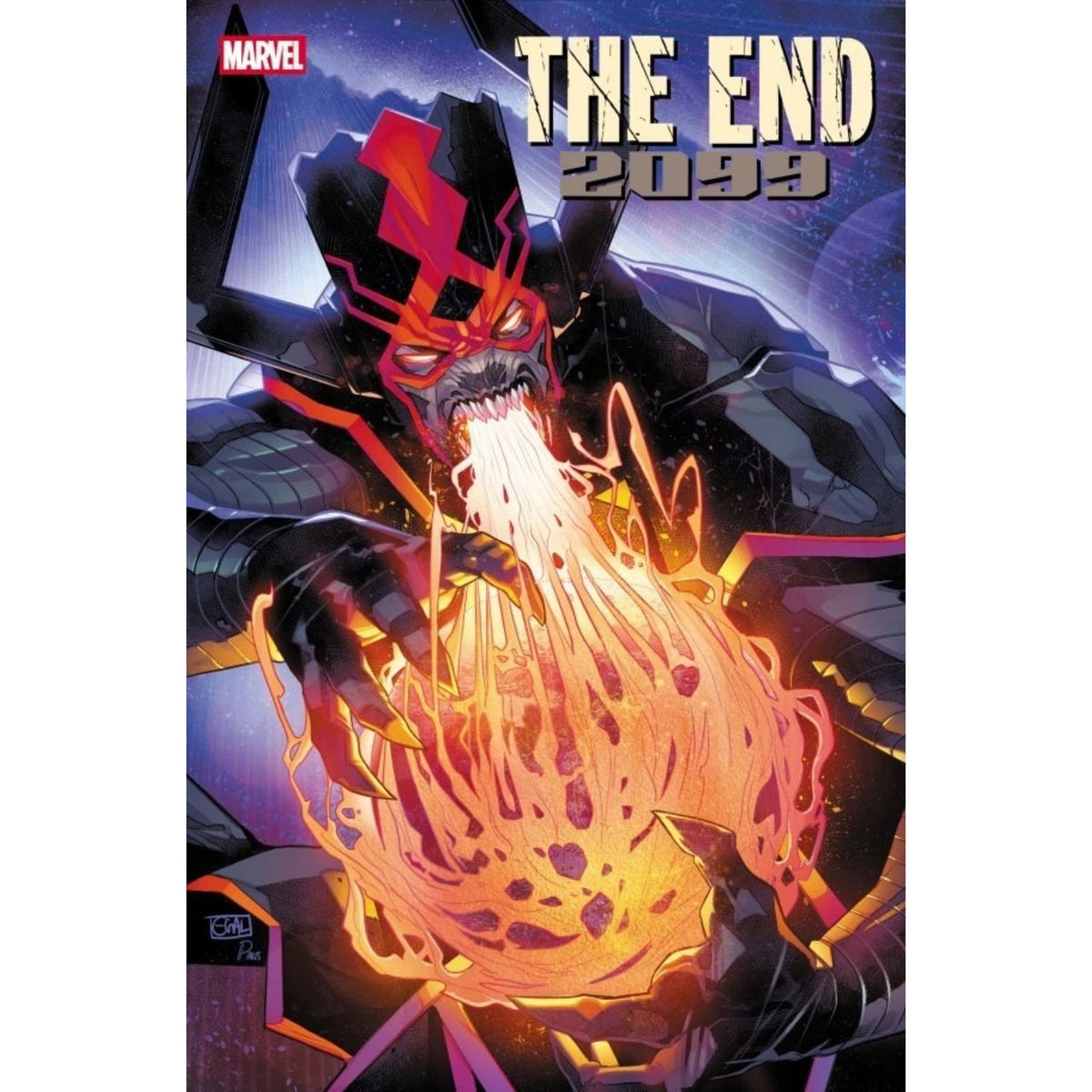 The End 2099: #1 [Edwin Galmon - 1:25] 2025 Comics Marvel Comics