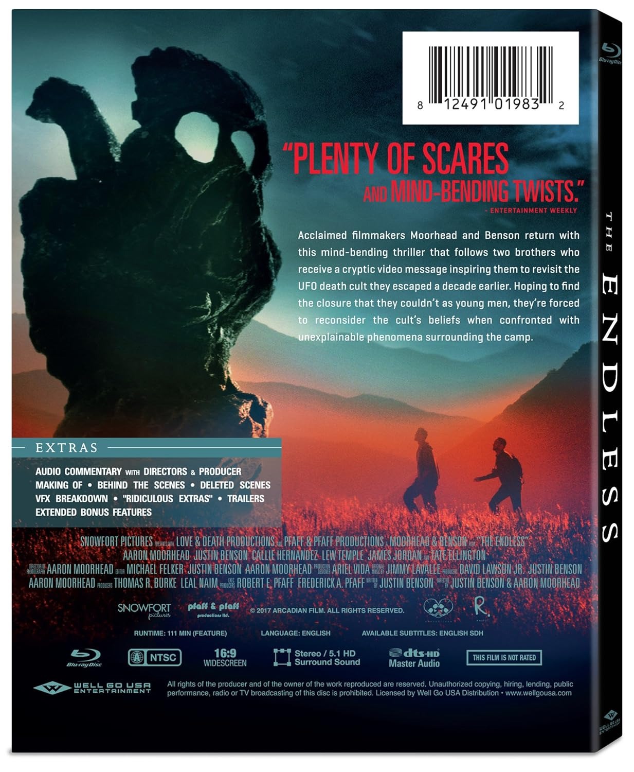 The Endless [Blu-Ray] Blu-Ray Movie Well Go USA Entertainment
