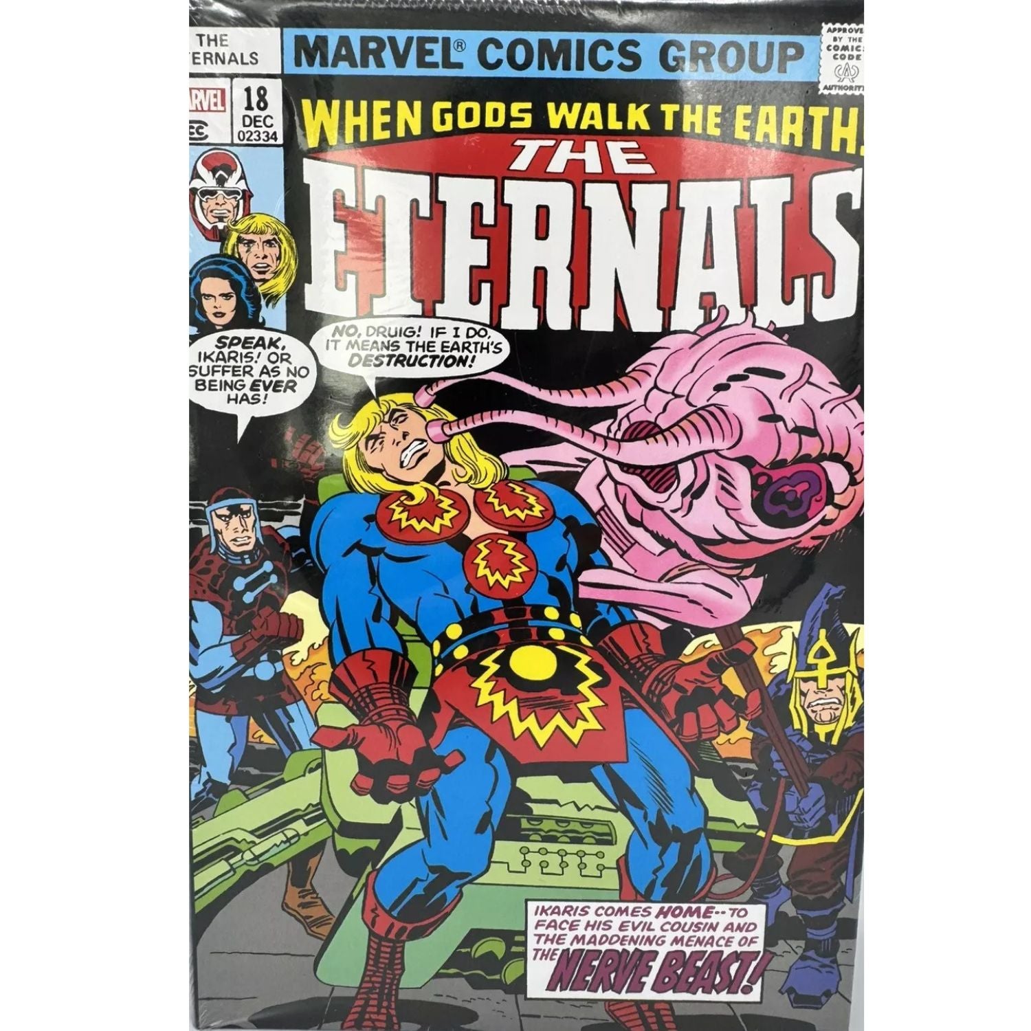 The Eternals The Complete Saga Omnibus HC: Vol 1 [Jack Kirby CVR B] Comics Marvel Comics