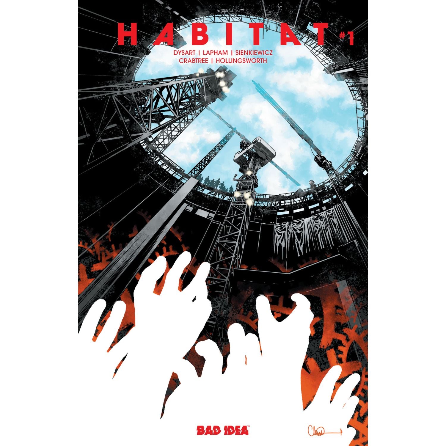The Hab: #1 [Charlie Adlard CVR A] 2026 Comics Bad Idea