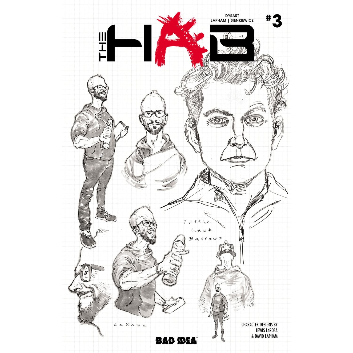 The Hab: #3 [Lewis Larosa & David Lapham CVR E - 1:50] 2026 Comics Bad Idea