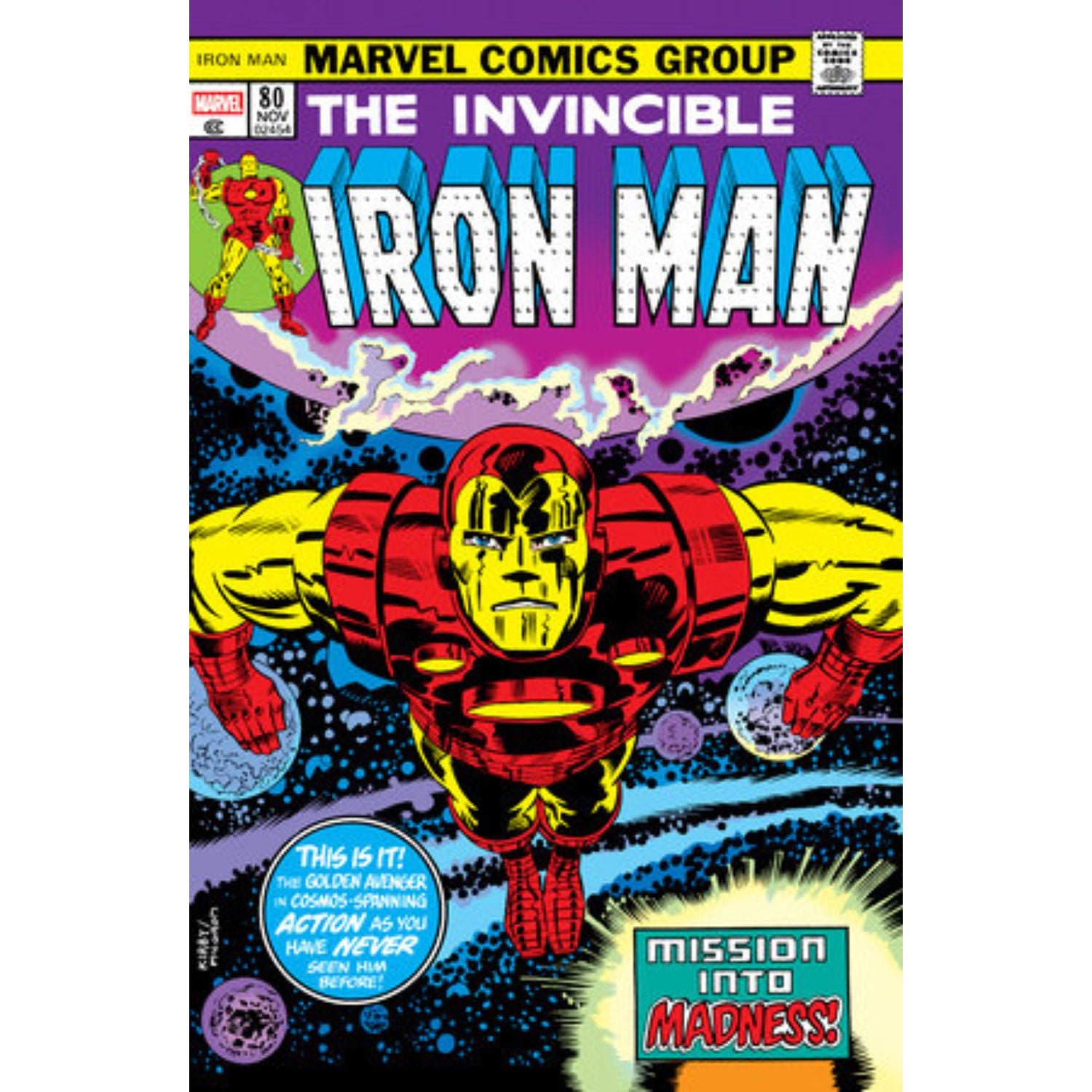 The Invincible Iron Man Omnibus HC: Vol 4 [Jack Kirby] 2026 Comics Marvel Comics
