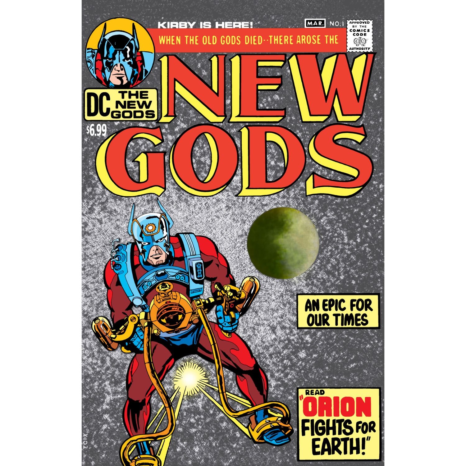 The New Gods: #1 [Jack Kirby Foil Facsimile CVR B] 2026 Comics DC Comics
