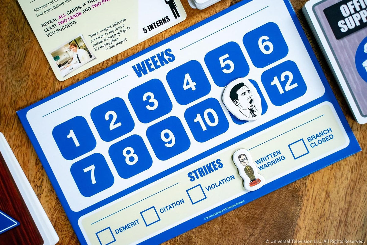 The Office: Paper Paranoia [Board Game, 2-6 Players] Board Game OPGames