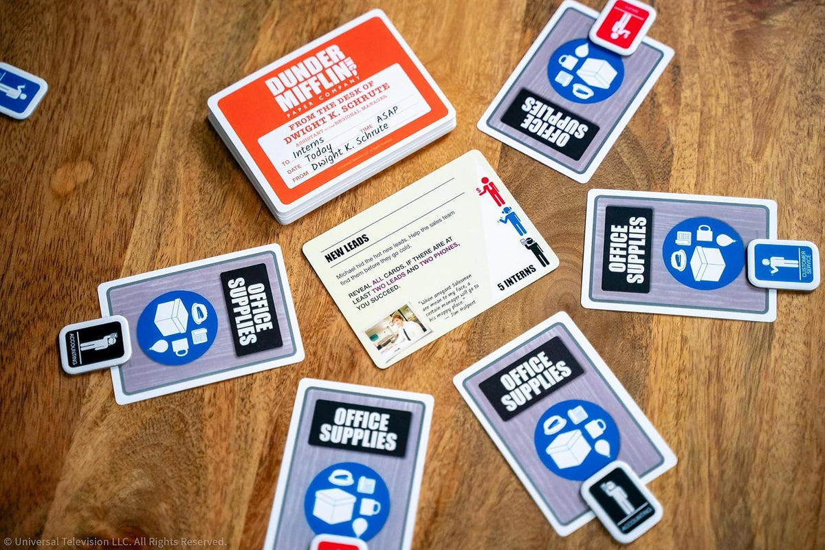 The Office: Paper Paranoia [Board Game, 2-6 Players] Board Game OPGames