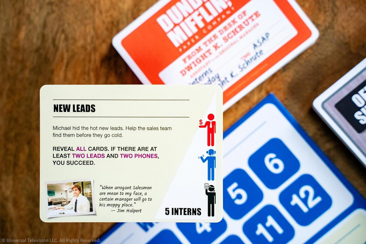 The Office: Paper Paranoia [Board Game, 2-6 Players] Board Game OPGames