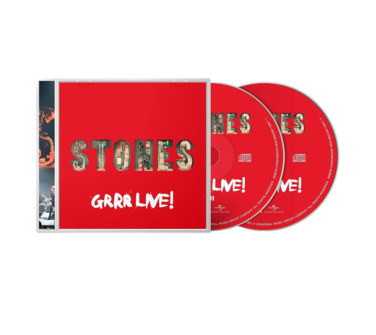 The Rolling Stones: GRRR Live! [Audio CD] Audio CD/Vinyl Universal Music
