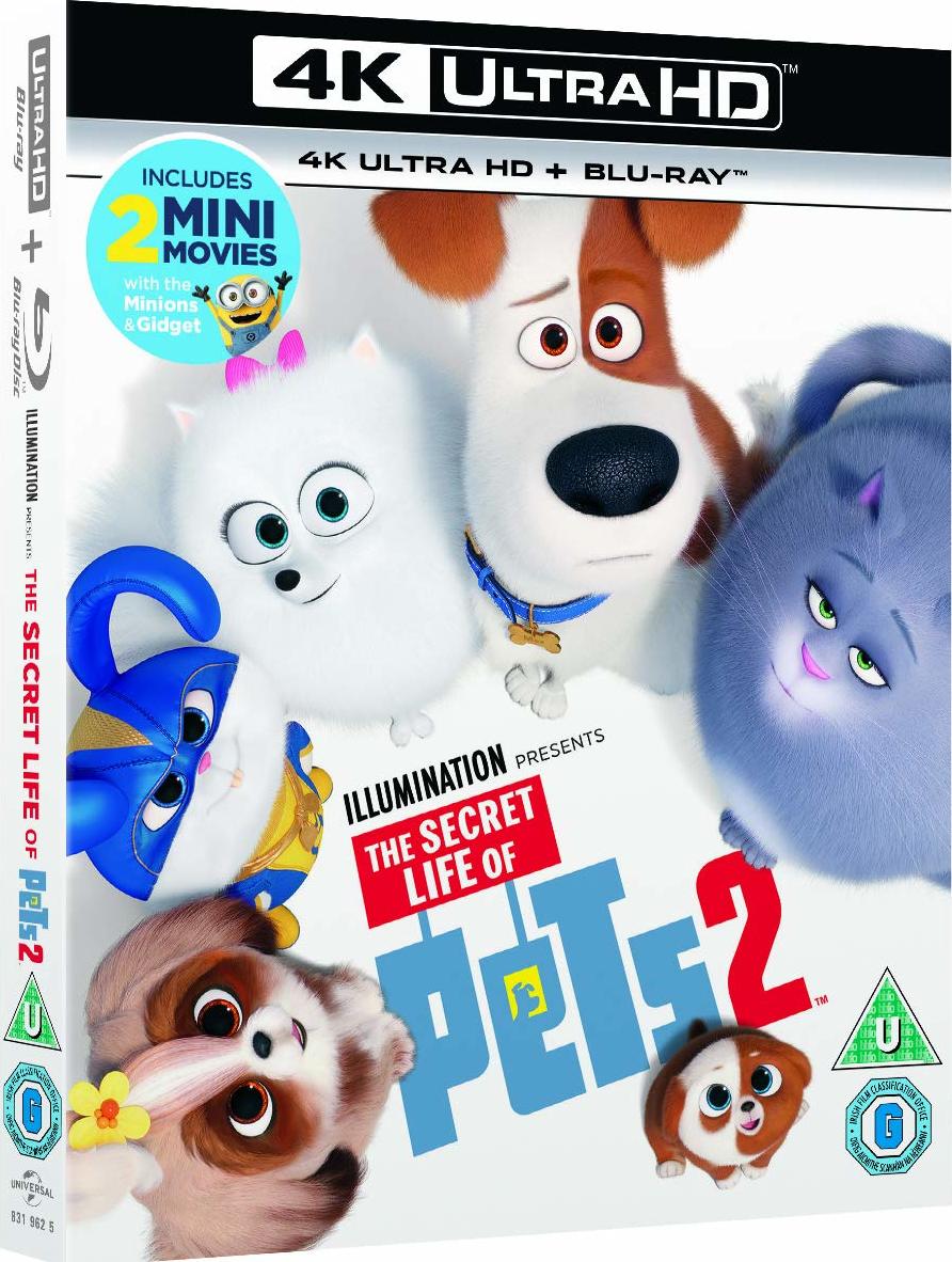 The Secret Life of Pets 2 [Blu-Ray + 4K UHD] Blu-Ray 4K Movie Universal Pictures   