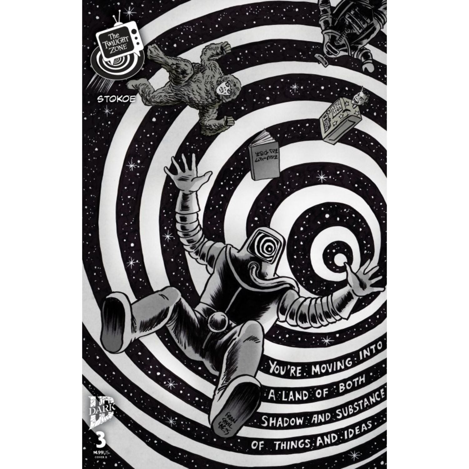 The Twilight Zone: #3 [Francesco Francavilla CVR B] 2025 Comics IDW Publishing