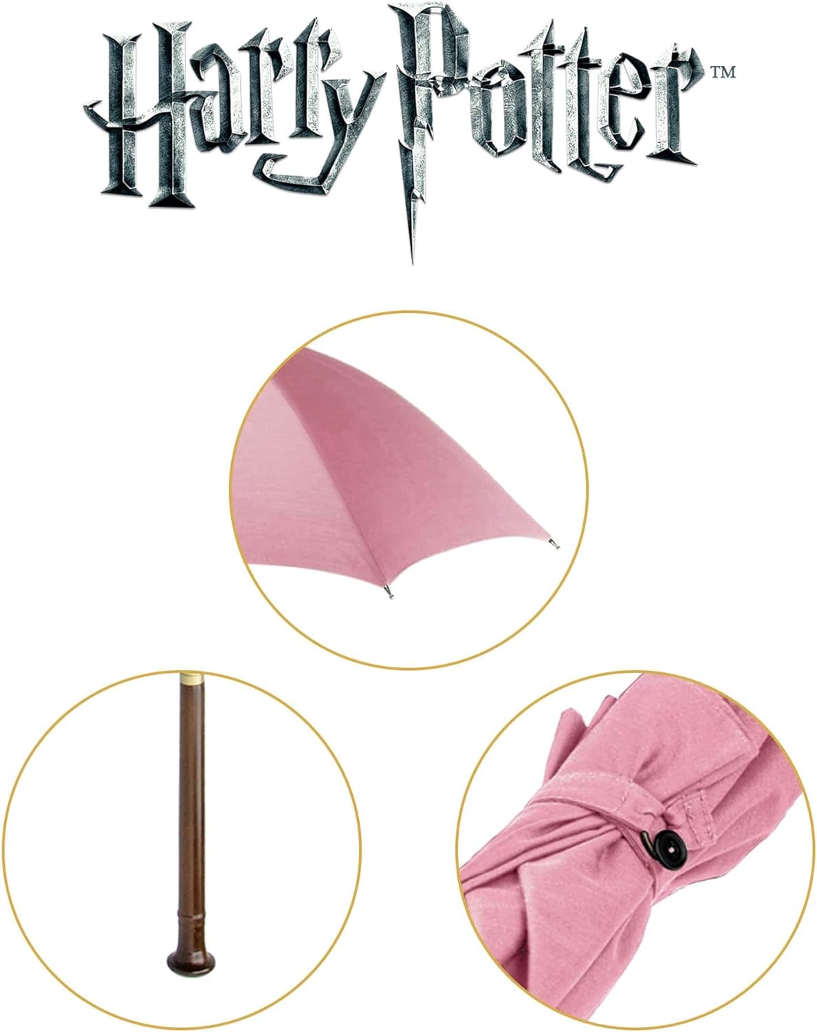 The Noble Collection: Rubeus Hagrid Umbrella Wand - 31" Prop Replica [Accessory] Memorabilia The Noble Collection   