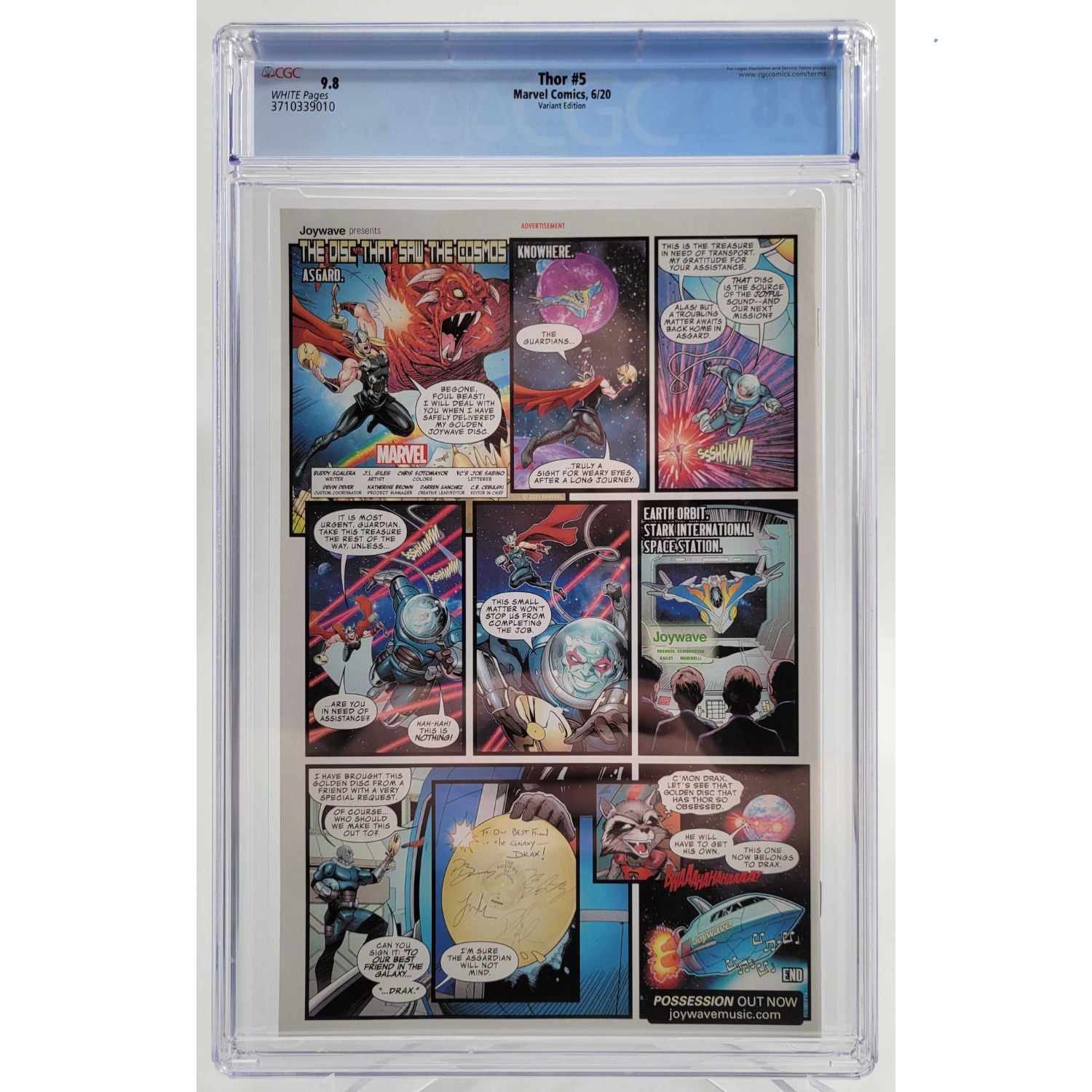 Thor: #5 [Jung-Geun Yoon CGC 9.8 CVR C] 2020 Comics Marvel Comics