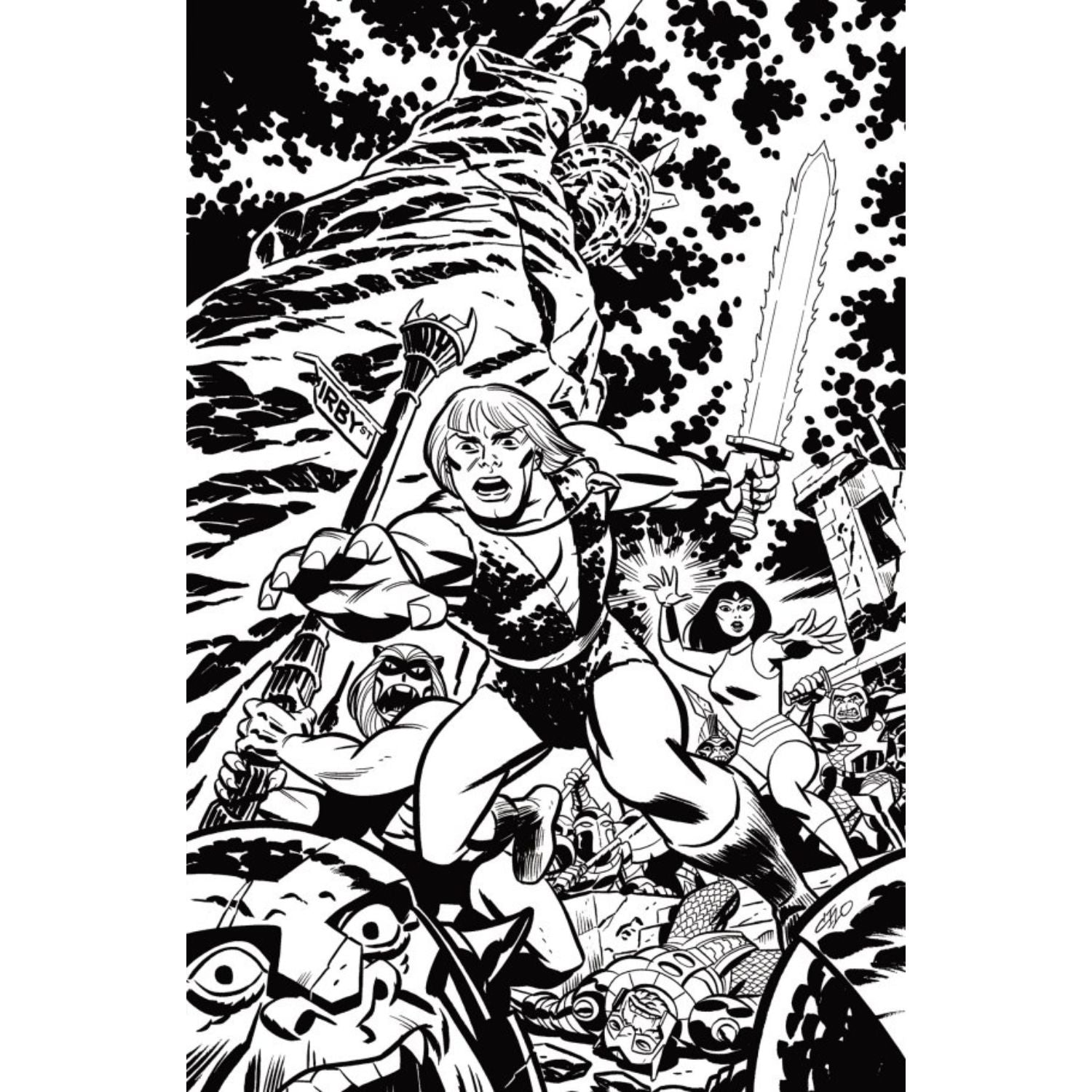 Thundarr The Barbarian: #1 [Michael Cho CVR P - 1:20] 2026 Comics Dynamite Entertainment