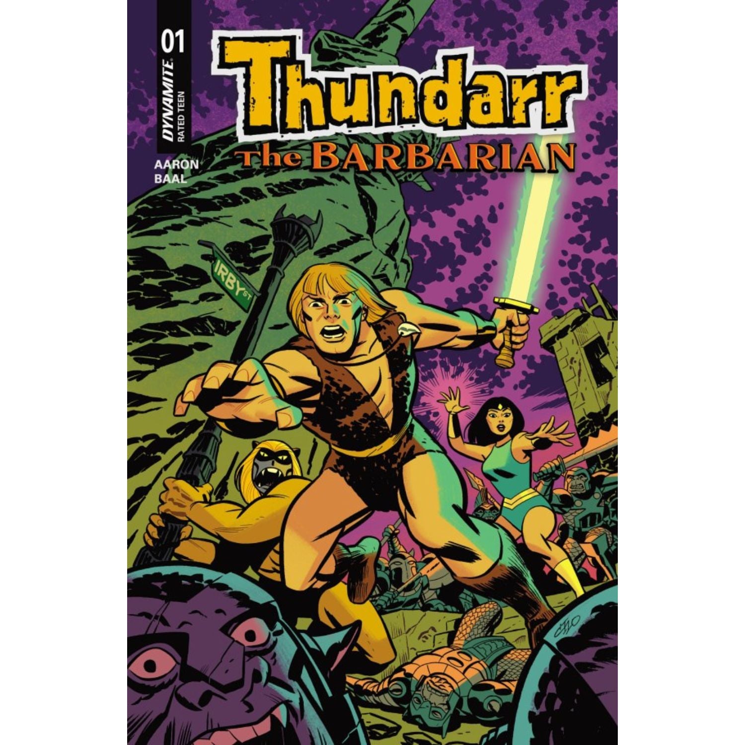 Thundarr The Barbarian: #1 [Michael Cho Foil CVR F] 2026 Comics Dynamite Entertainment