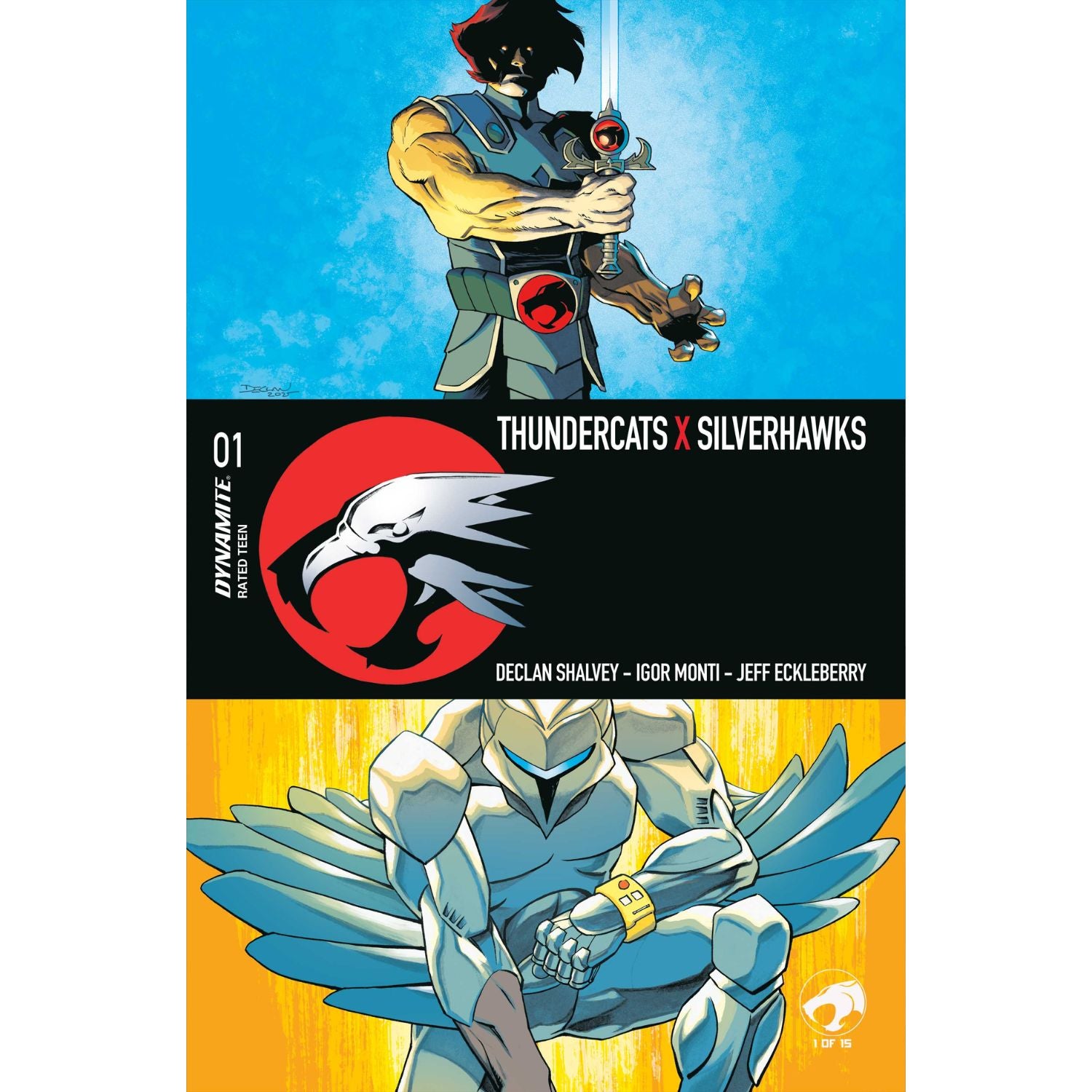 Thundercats X Silverhawks: #1 [Declan Shalvey CVR A] 2026 Comics Dynamite Entertainment