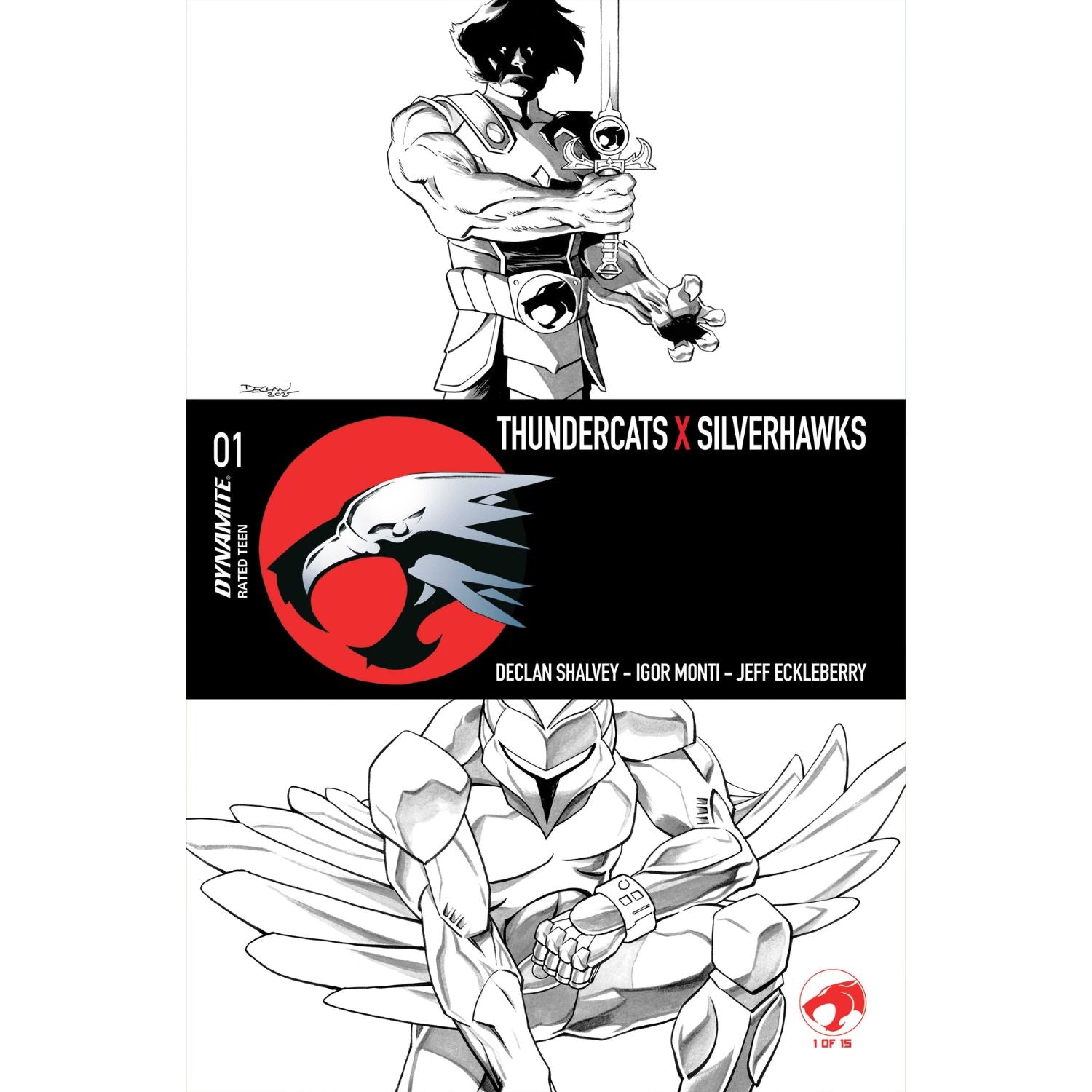 Thundercats X Silverhawks: #1 [Declan Shalvey CVR N - 1:35] 2026 Comics Dynamite Entertainment