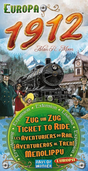 Ticket to Ride: Europa 1912 [Board Game, 2 - 4 Players] Board Game Days of Wonder