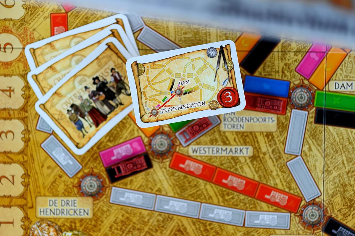 Ticket to Ride Express: Amsterdam [Board Game, 2 - 4 Players] Board Game Days of Wonder