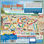 Ticket to Ride Express: Berlin [Board Game, 2 - 4 Players] Board Game Days of Wonder