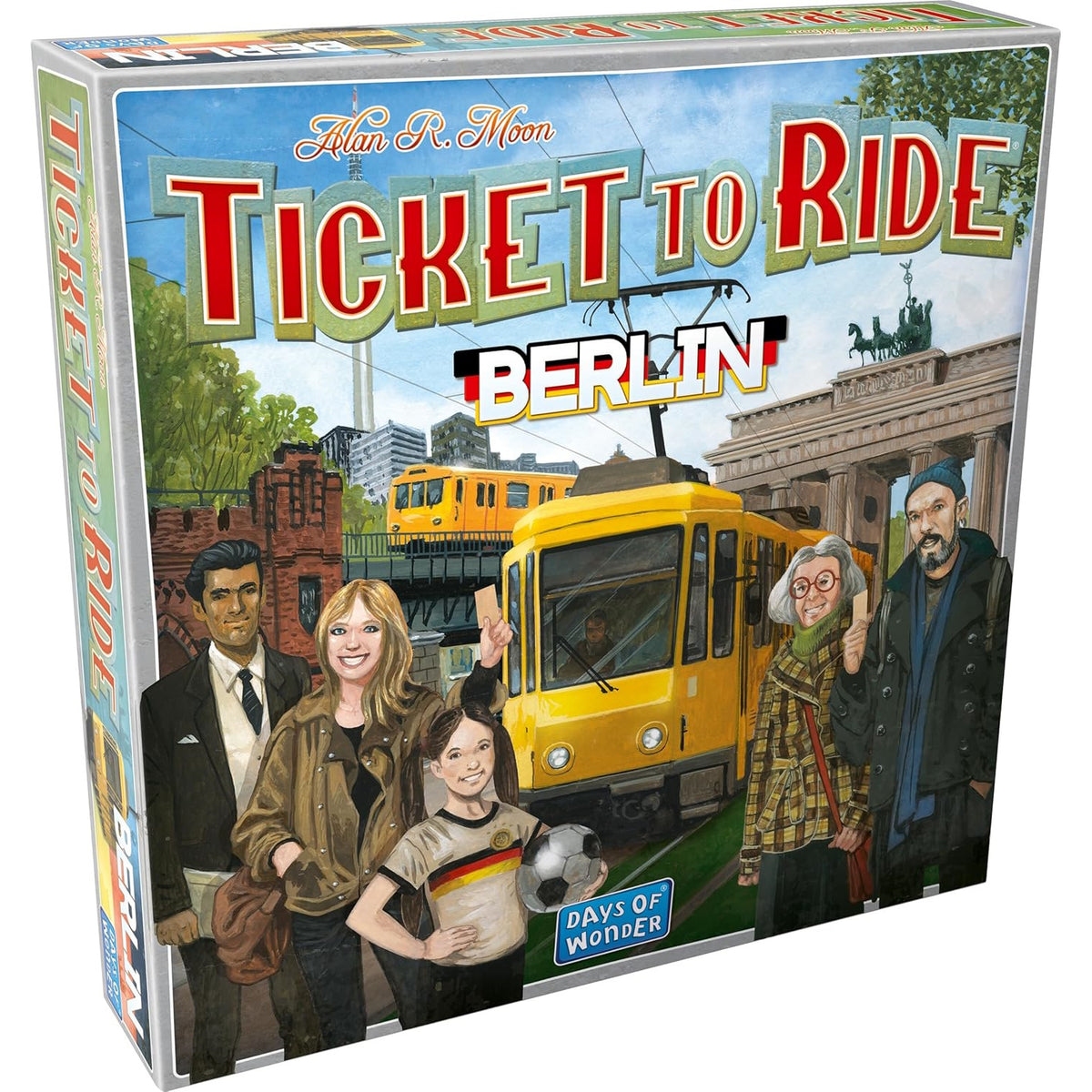 Ticket to Ride Express: Berlin [Board Game, 2 - 4 Players] Board Game Days of Wonder