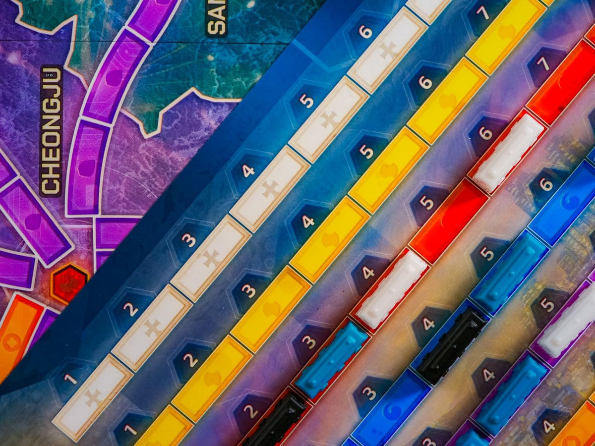 Ticket to Ride: Iberia and South Korea [Board Game, 2 - 4 Players] Board Game Days of Wonder