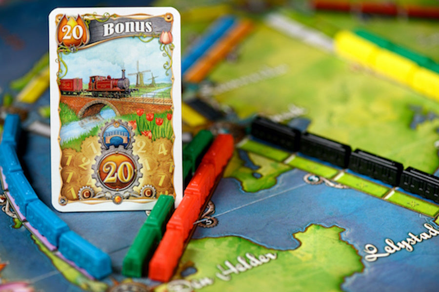 Ticket to Ride: Nederland [Board Game, 2 - 4 Players] Board Game Days of Wonder