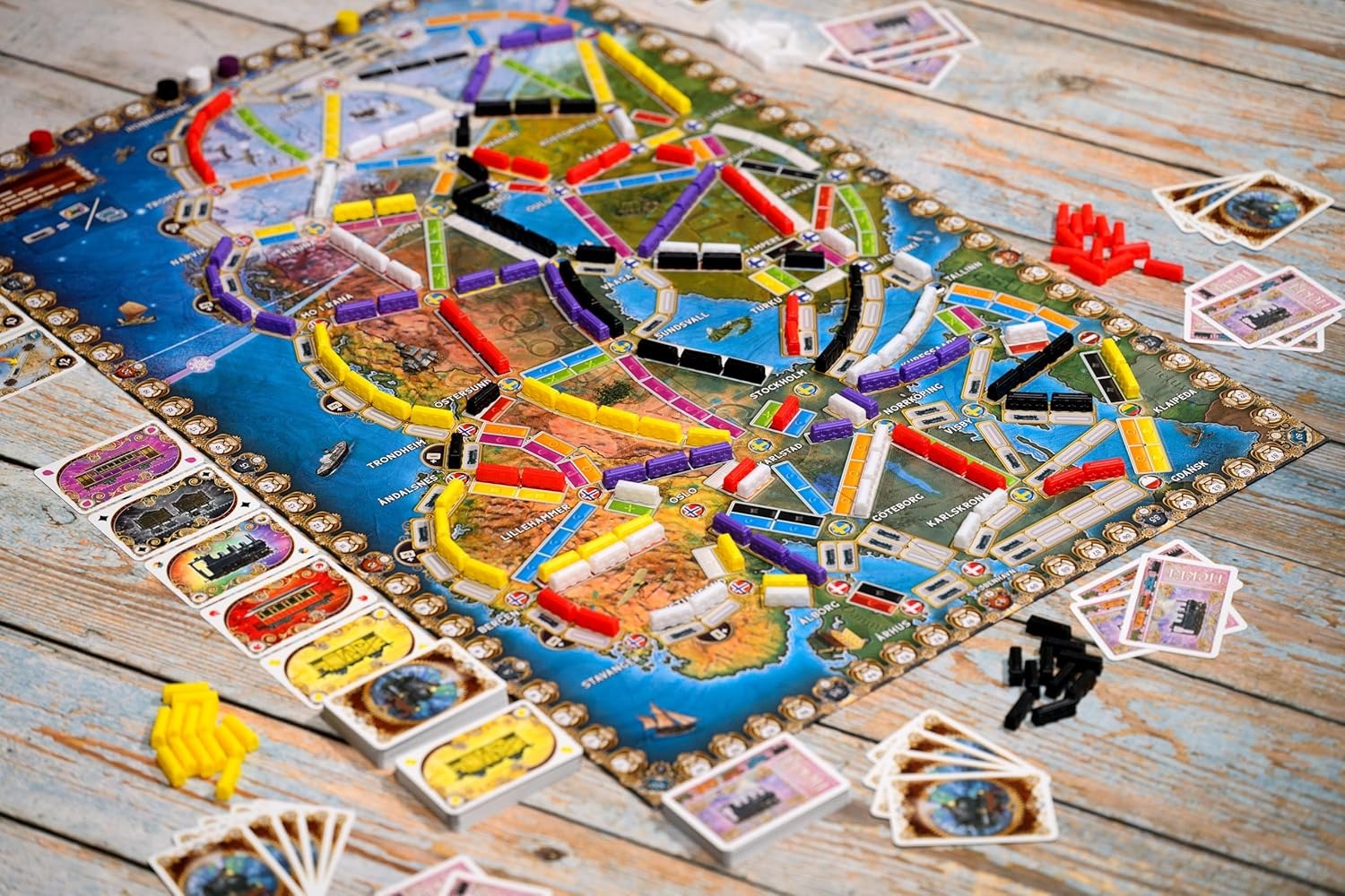 Ticket to Ride: Northern Lights [Board Game, 2-5 Players] Board Game Days of Wonder