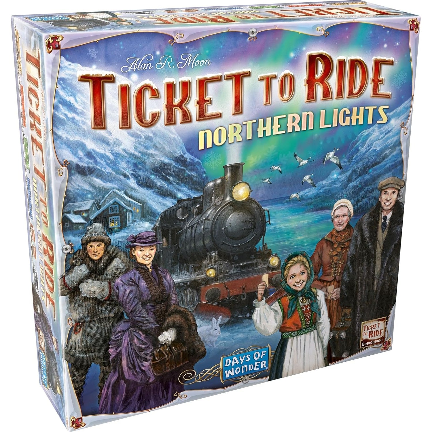 Ticket to Ride: Northern Lights [Board Game, 2-5 Players] Board Game Days of Wonder
