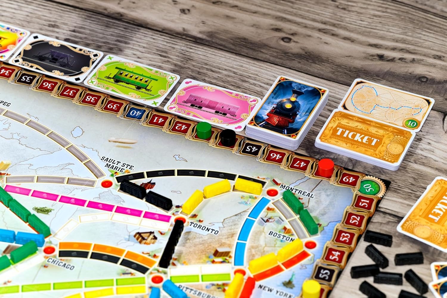Ticket to Ride 2025 Refresh [Board Game, 2-5 Players] Board Game Asmodee