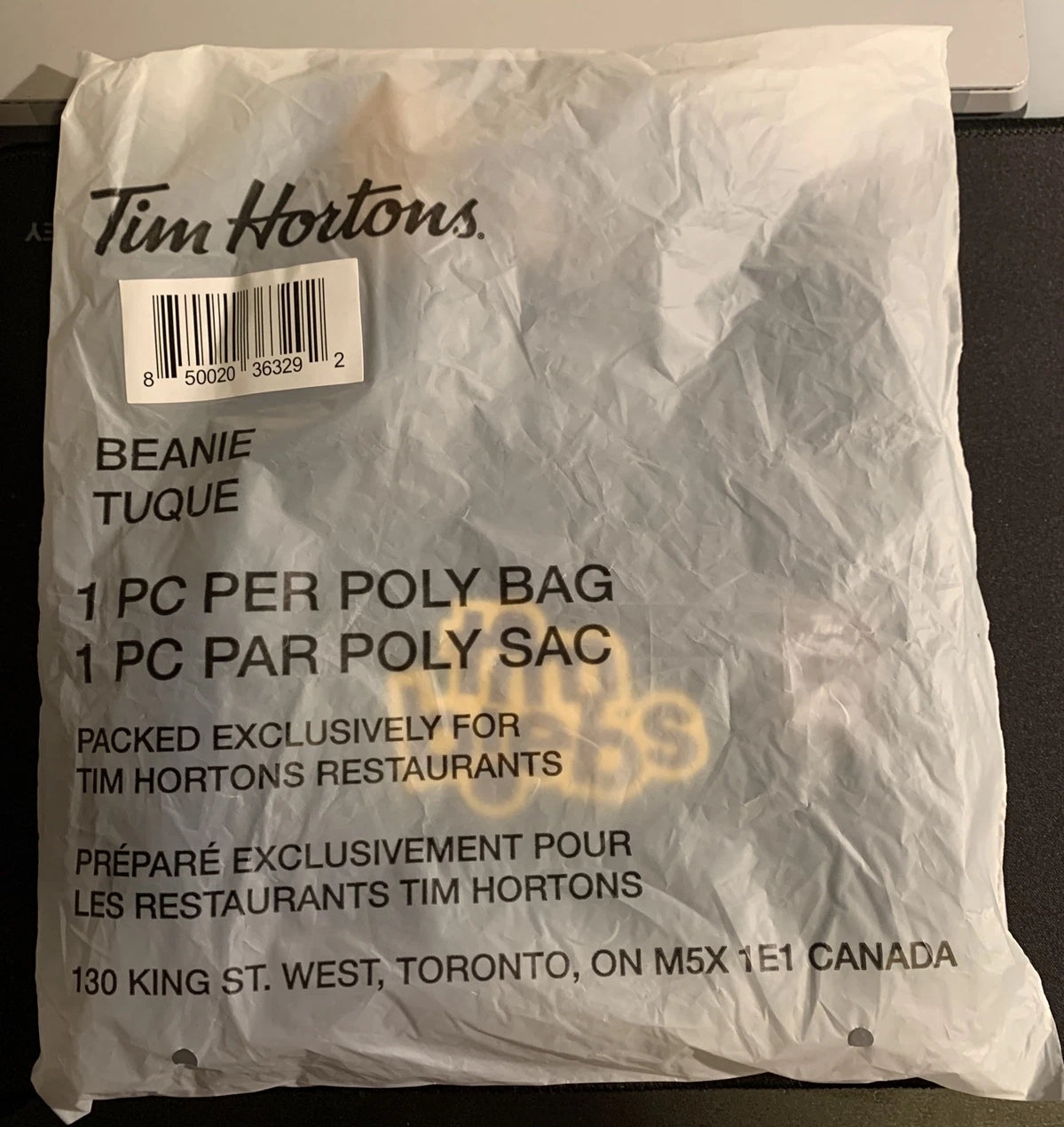 Tim Hortons x Justin Bieber - TimBiebs Beanie Clothing and Apparel Tim Hortons
