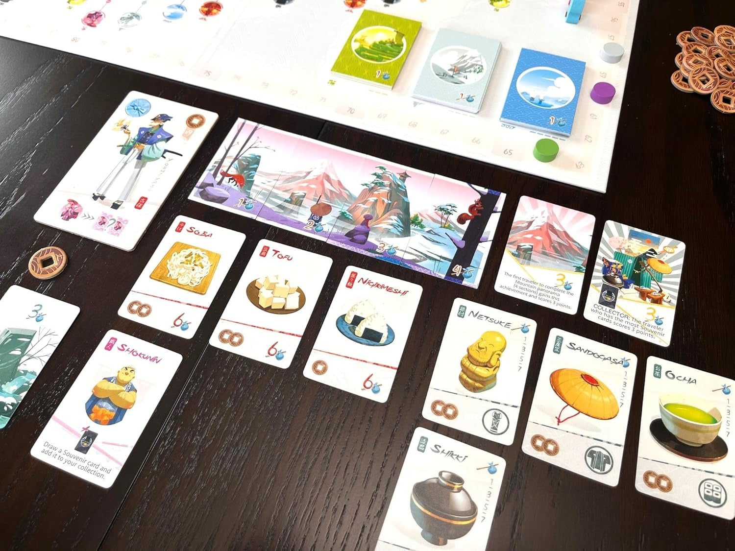 Tokaido - Stonemaier Edition [Board Game, 1-5 Players] Board Game Stonemaier Games
