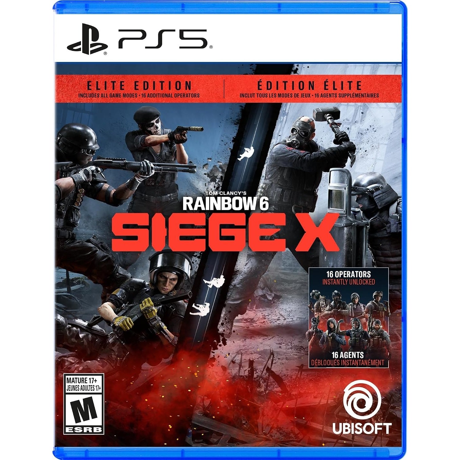 Tom Clancy's Rainbow Six: Siege X - Elite Edition [PlayStation 5] PlayStation 5 Video Game Ubisoft