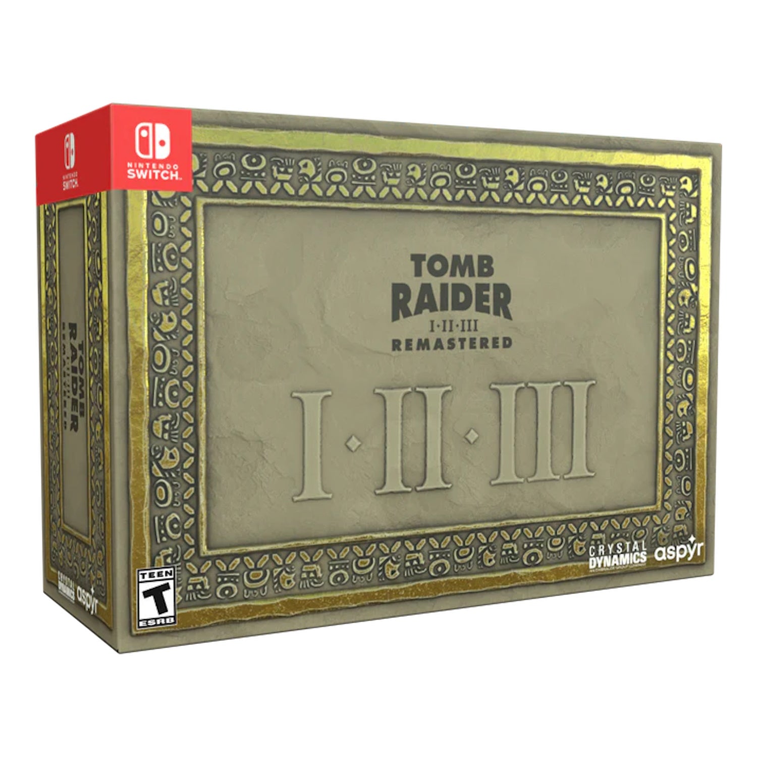 Tomb Raider 1-3 Remastered Collector's Edition [Nintendo Switch] Nintendo Switch Collector Limited Run Games