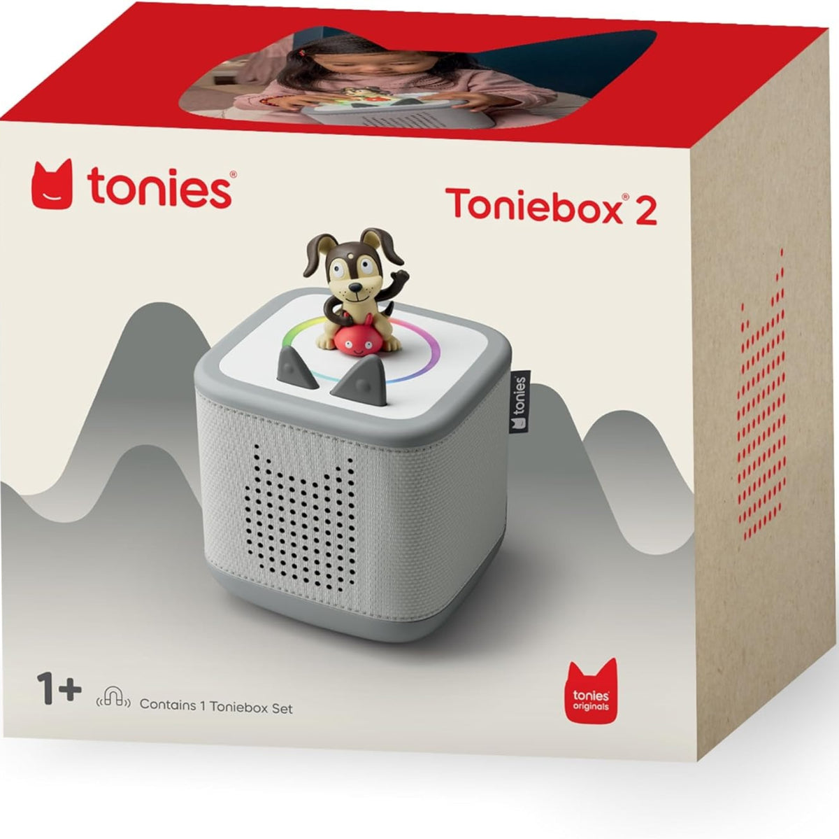 Tonies: Playtime Puppy Toniebox 2 Starter Set - Moon Grey Toys & Games Tonies