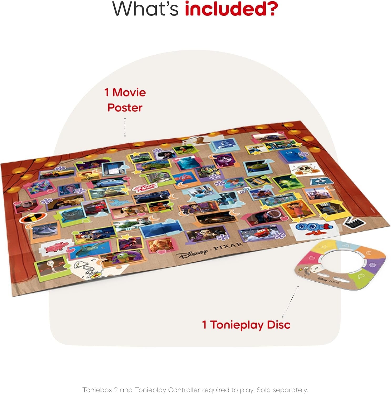 Tonies: Tonieplay Disney - Pixar Scene Searchers Game Set Toys & Games Tonies
