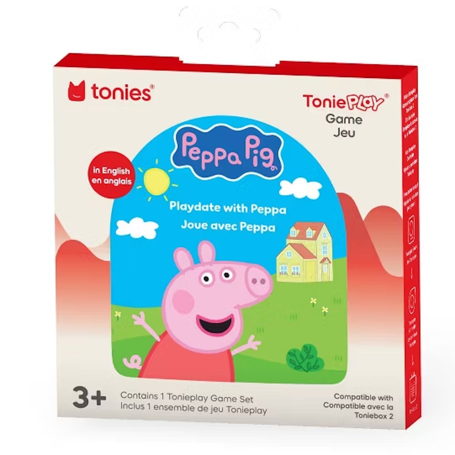 Tonies: Tonieplay Peppa Pig - Playdate with Peppa Game Set & Controller Toys & Games Tonies