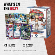 Topps: 2025 Bowman Baseball Blaster Box - 6 Packs Sports Cards Topps