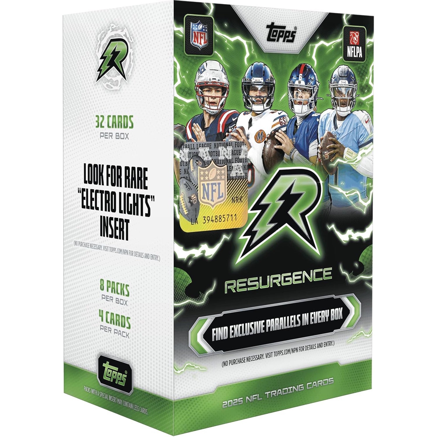 Topps: 2025 Resurgence Football Blaster Box Sports Cards Topps