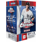 Topps: 2026 Chrome Baseball Blaster Box - 7 Packs Sports Cards Topps