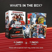 Topps: 2026 Chrome Formula 1 Blaster Box Sports Cards Topps