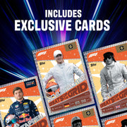Topps: 2026 Turbo Attax Formula 1 Mega Tin Sunshine State Tin (4 Packs) Sports Cards Topps