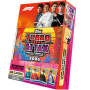 Topps: 2026 Turbo Attax Formula 1 Mega Tin Sunshine State Tin (4 Packs) Sports Cards Topps