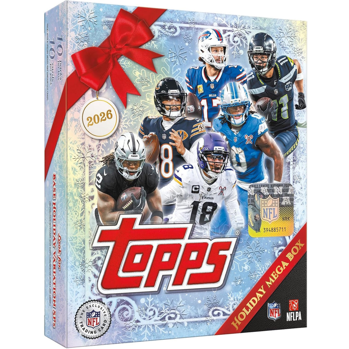 Topps: 2026 Holiday Football Blaster Box Sports Cards Topps