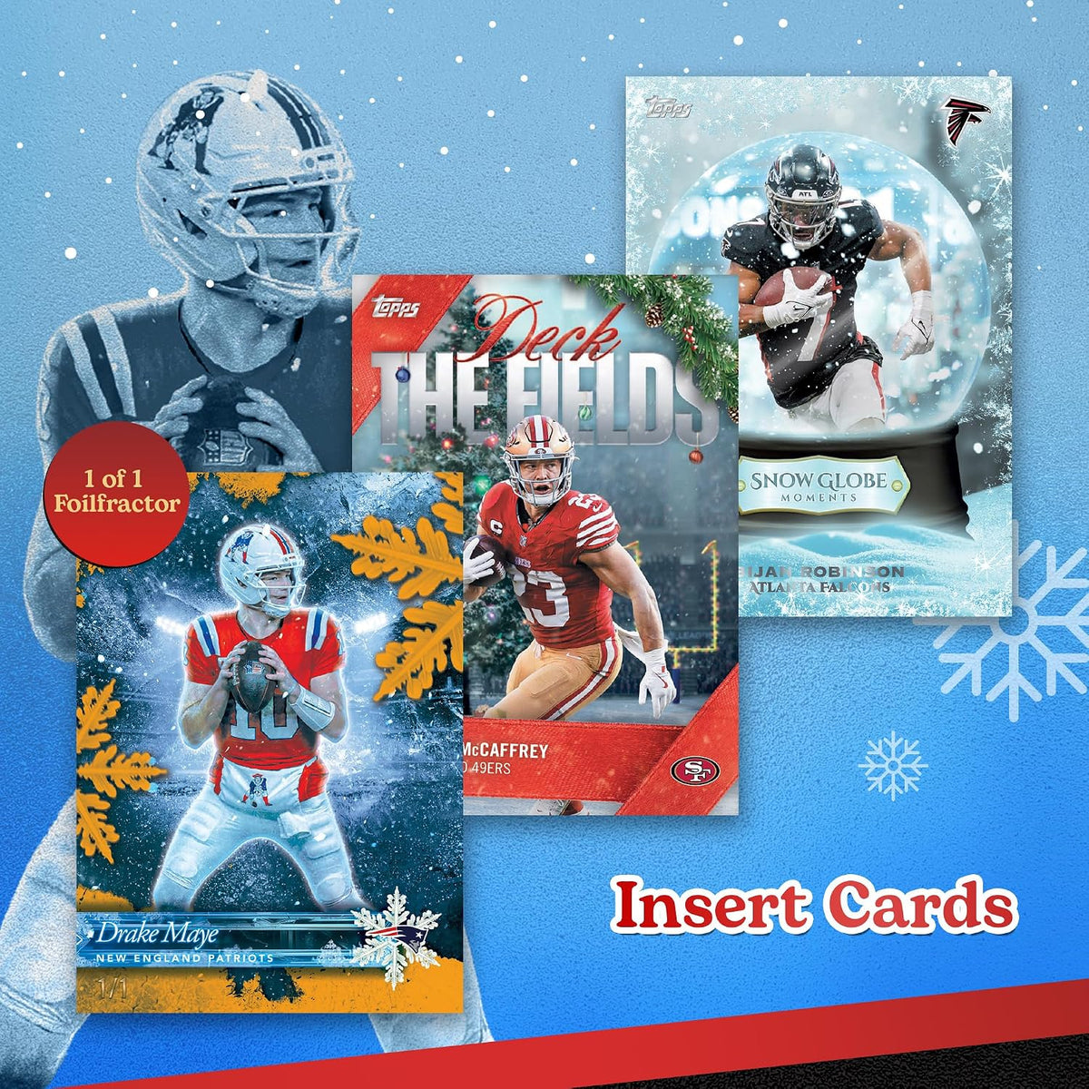 Topps: 2026 Holiday Football Blaster Box Sports Cards Topps