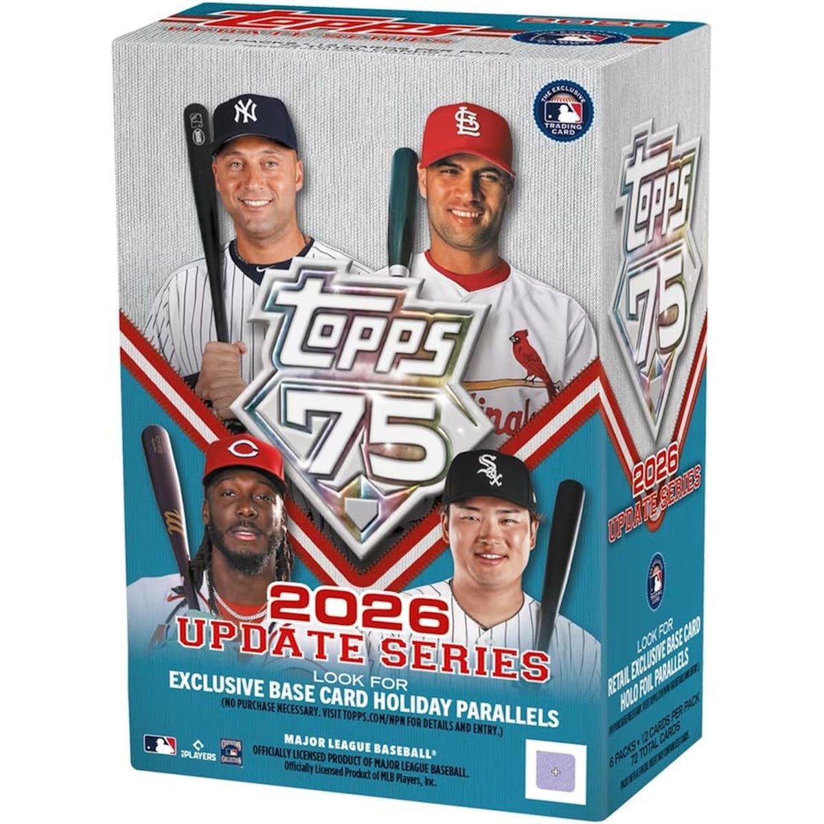 Topps: 2026 Update Series Baseball Blaster Box - 7 Booster Packs Sports Cards Topps