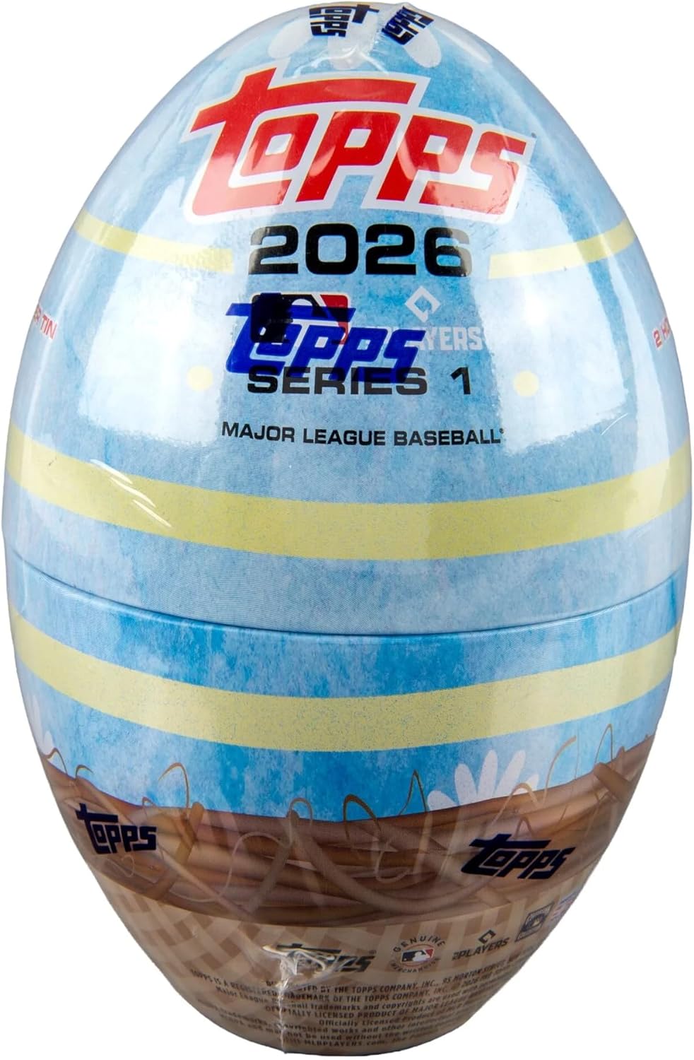 Topps: 2026 Baseball Series 1 Easter Egg Tin - 1 Random Tin Sports Cards Topps