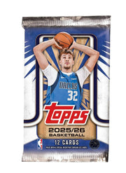 Topps: 2025-26 Basketball Blaster Box - 7 Packs Sports Cards Topps