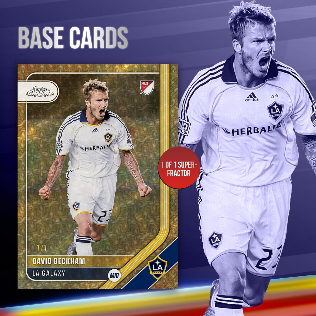Topps: 2026 Chrome Major League Soccer Blaster Box (7 Packs)