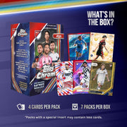 Topps: 2026 Chrome Major League Soccer Blaster Box (7 Packs)
