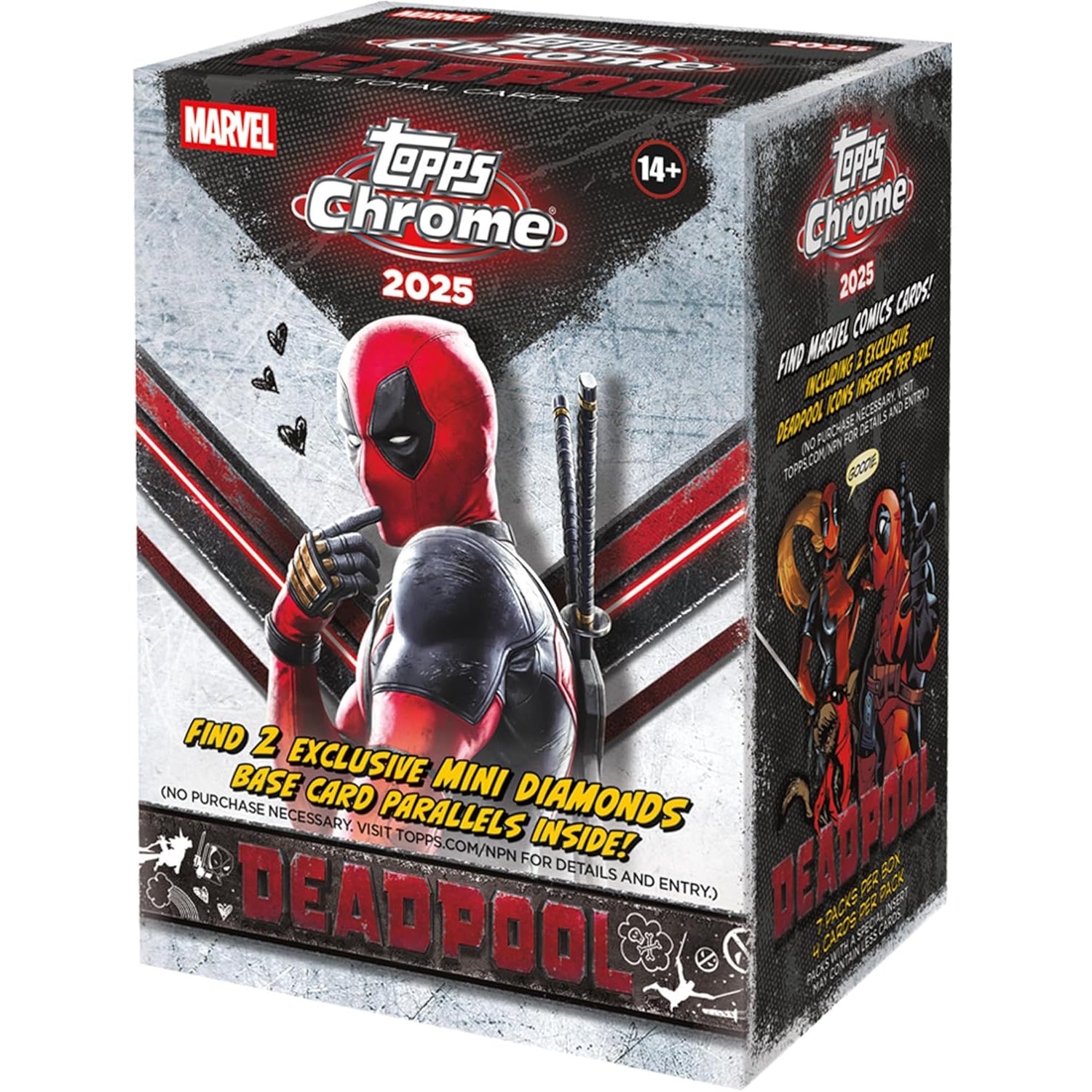 Topps: Chrome Deadpool Blaster Box - 7 Packs Trading Cards Topps