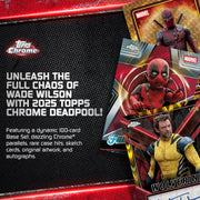 Topps: Chrome Deadpool Blaster Box - 7 Packs Trading Cards Topps